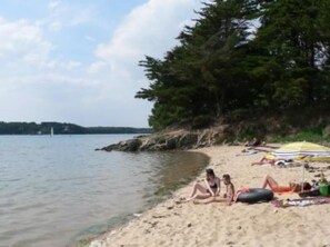 Blick auf den Strand