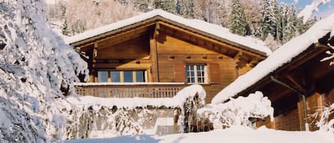 Chalet La Taupiniere in winter