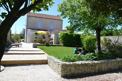 Casa de carácter exclusivo, 6 personas, cerca de La Rochelle