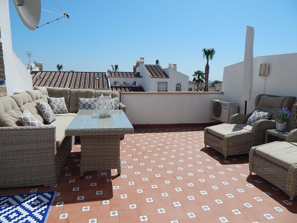 Upstairs solarium