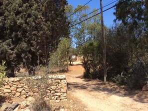 Main entrance to land and house.