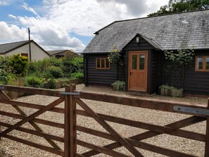 Set in it's own fully fenced and gated garden.