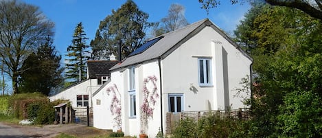 The Cottage enjoys amazing views from the hilltop.