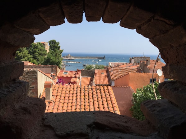 Vue depuis l’hébergement