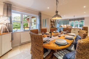 Waterside, Wiveton: Dining area