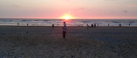 Sunset in Porthtowan.