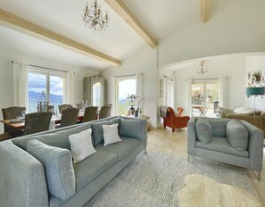 Relax in our light filled lounge and enjoy indoor/outdoor living 