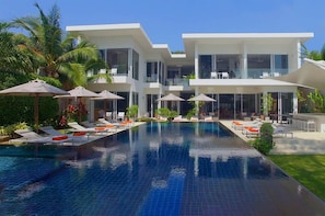 Phuket’s most luxurious beach villa - cool, contemporary, spacious design and di