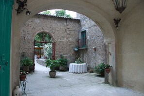 The courtyard