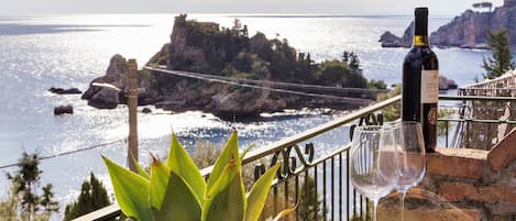 Vue de la terrasse - Isola Bella