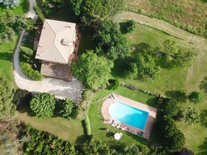  Drone View (house and private pool)