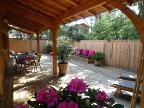 terrasse arrière ouest