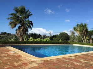 pool and surroundings