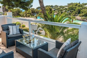 Terrace with sea view