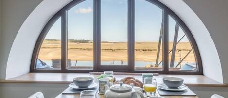 16 The Granary, Wells-next-the-Sea:  View from kitchen window