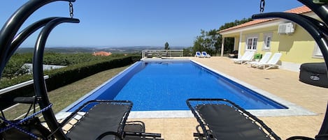 House, view, terrace and hammocks!