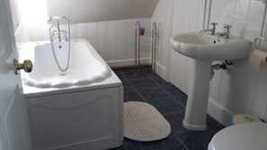 New bathroom suite in attic suite 