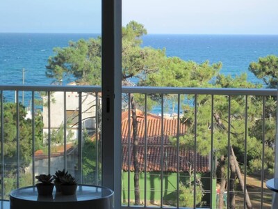 Malgrat de Mar: Strand, Pool, Wi-Fi, Parkplatz, Klimaanlage, 4 Personen