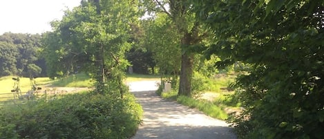 Chemin dâaccĂšs au gĂźte # rĂ©novĂ© #