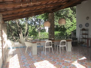 Restaurang utomhus