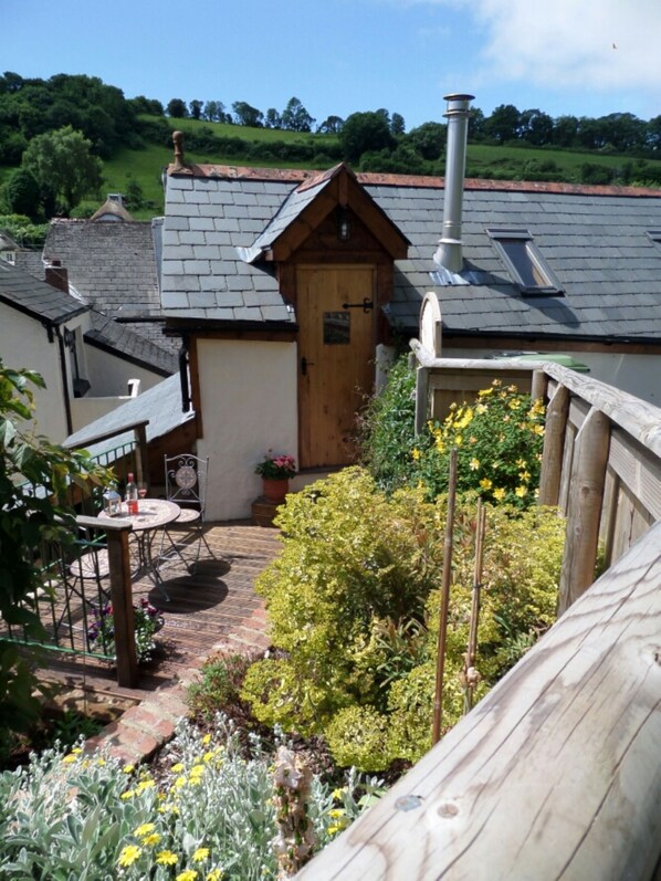 Decking and Patio area..