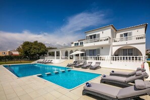 House from pool terrace