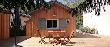 Maison bois typique Bassin rénovée en avril  2017