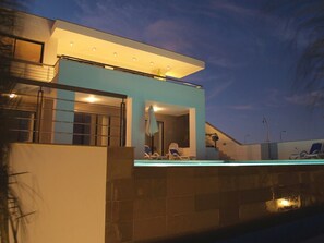 Exterior of villa