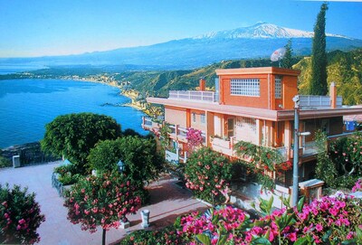 Residence Schuler - Apartment 'D' mit Blick auf das Meer und den Ätna