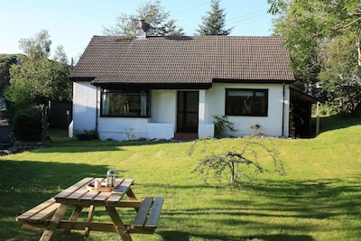 Ferienhaus in Glenelg mit Blick über den Sleat nach Skye