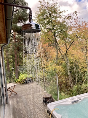 Outside shower