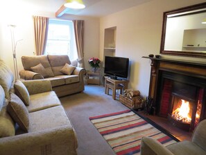 The Manse sitting room showing new sofas for 2015