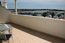 Terrace overlooking the Ria Formosa