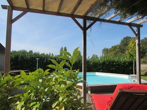 Pergola, Deck and Pool