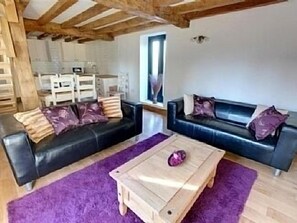 Open plan ground floor living area