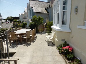 Front terrace