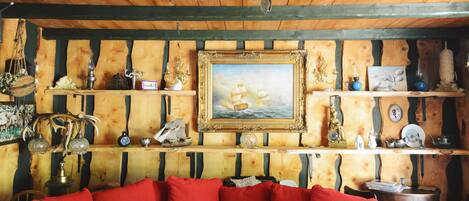 The large living room in the Summerhouse "Branki".