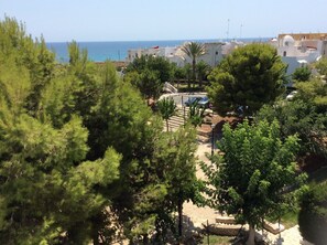 View from the rooftop solarium