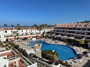 View from apartment's balcony 