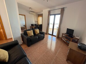 Open Plan Living Room with access to Balcony