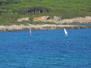 Sailing on the waters of the natural park