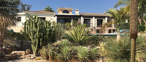 View of Villa from Sunken Garden