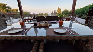Poolside Dining Area