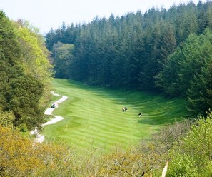 Superb golf course views