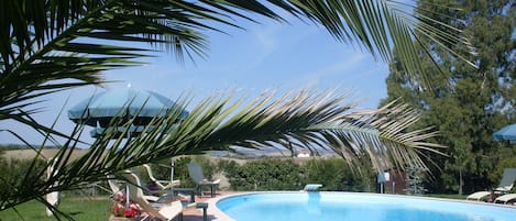 The 12 metre  swimming pool at the Bagolaro