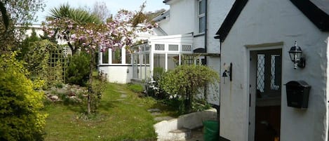 Front entrance and garden