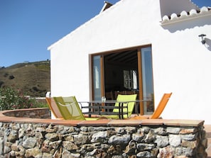 Terrace from kitchen