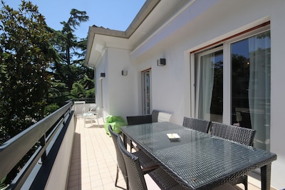 new apartment in villa with a large terrace
