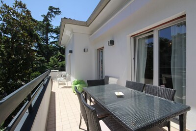 new apartment in villa with a large terrace