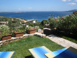 Sea view from the veranda